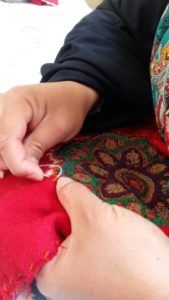 The embroidery art of Patteh is native to Kerman