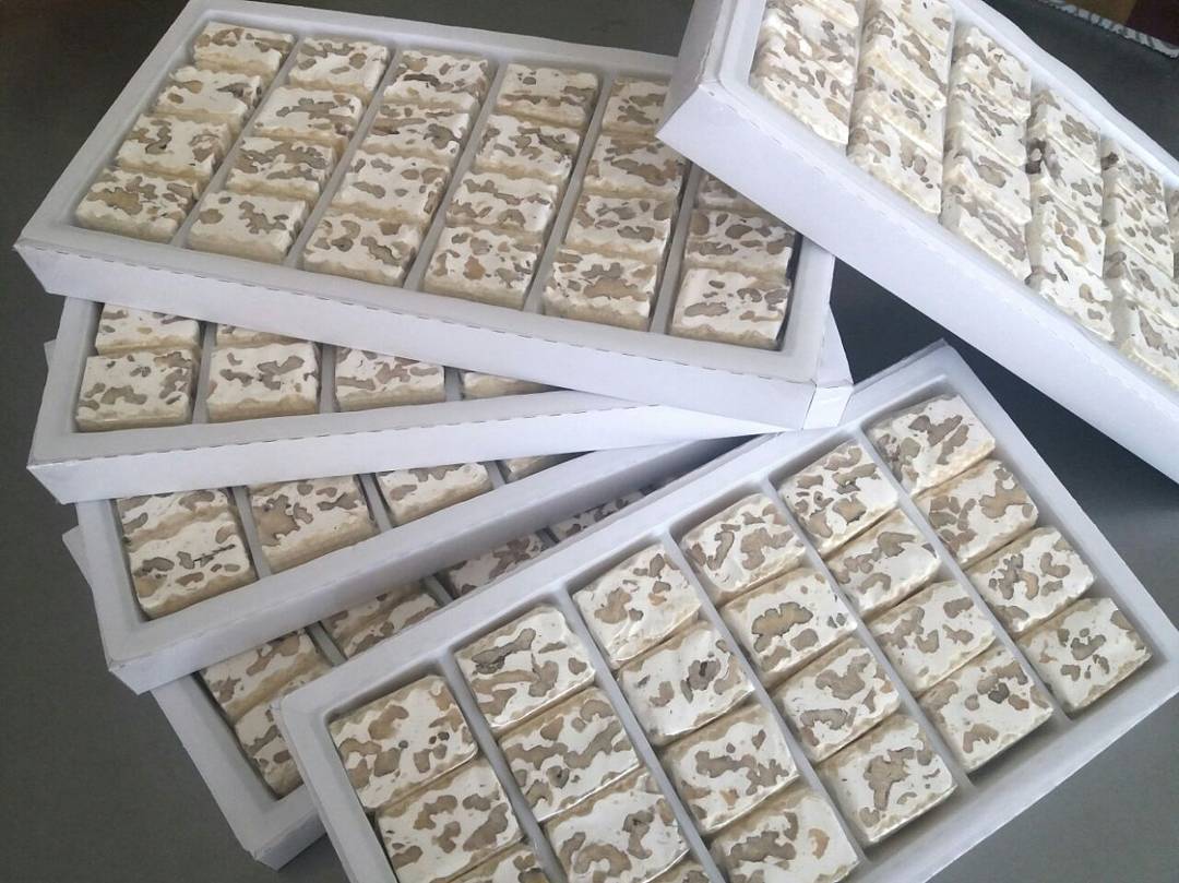 Nougat, a very famous sweet in Tabriz