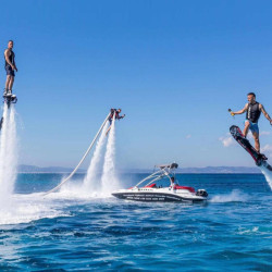 Glide Through the Crystal Waters of Kish Island